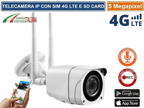 Telecamera bullet lte - telecamera,